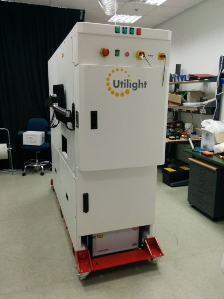 The Utilight PTP 3D printer for solar cells. Photo: courtesy