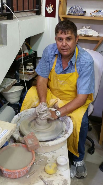 Eran Grebler in his Draydel House studio. Photo: courtesy