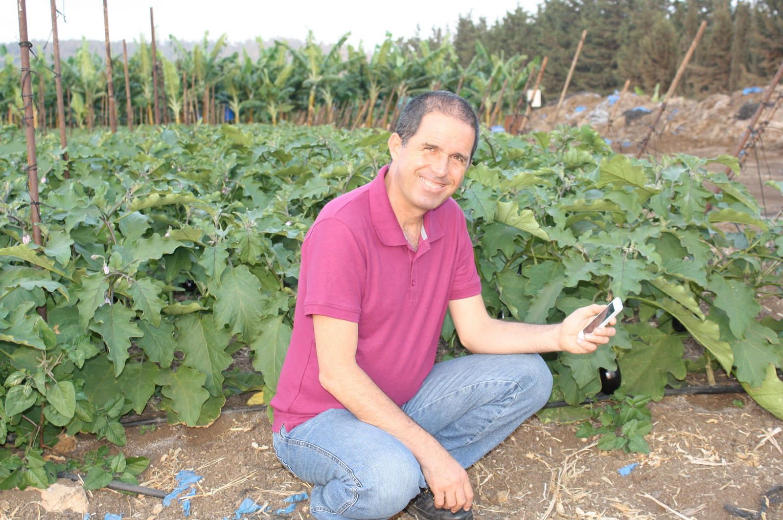 Isaac Bentwich of CropX. Photo: courtesy Isaac Bentwich of CropX. Photo: courtesy