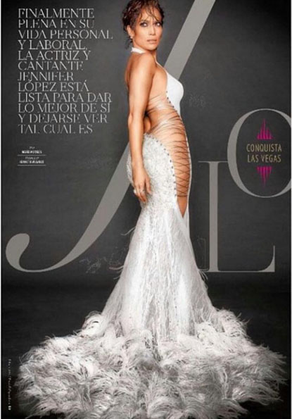 jlovertical Jennifer Lopez wears Galia Lahav
