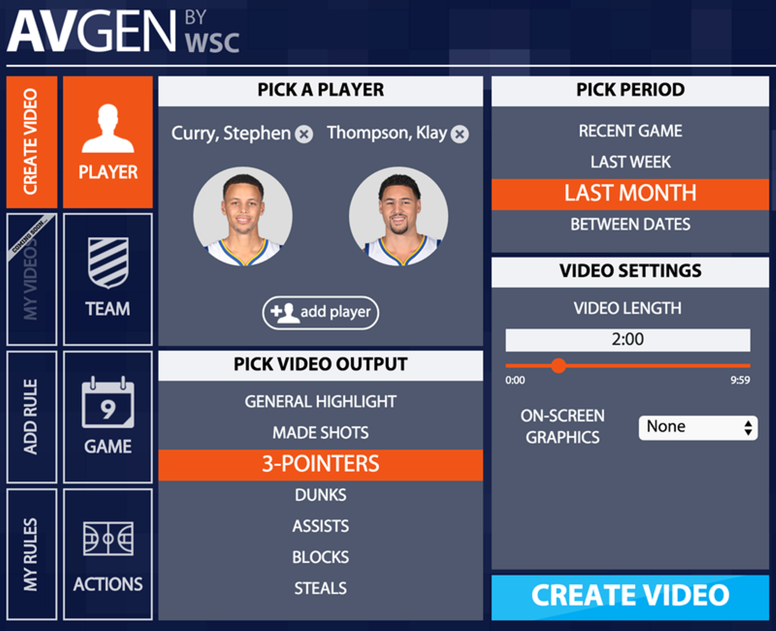 Each clip is customized to the fan’s specifications. Photo courtesy of WSC Sports Technologies