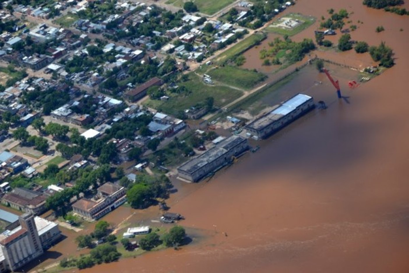 Floods in Uruguay, December 2015. Photo courtesy of Sistema Nacional de Emergencias