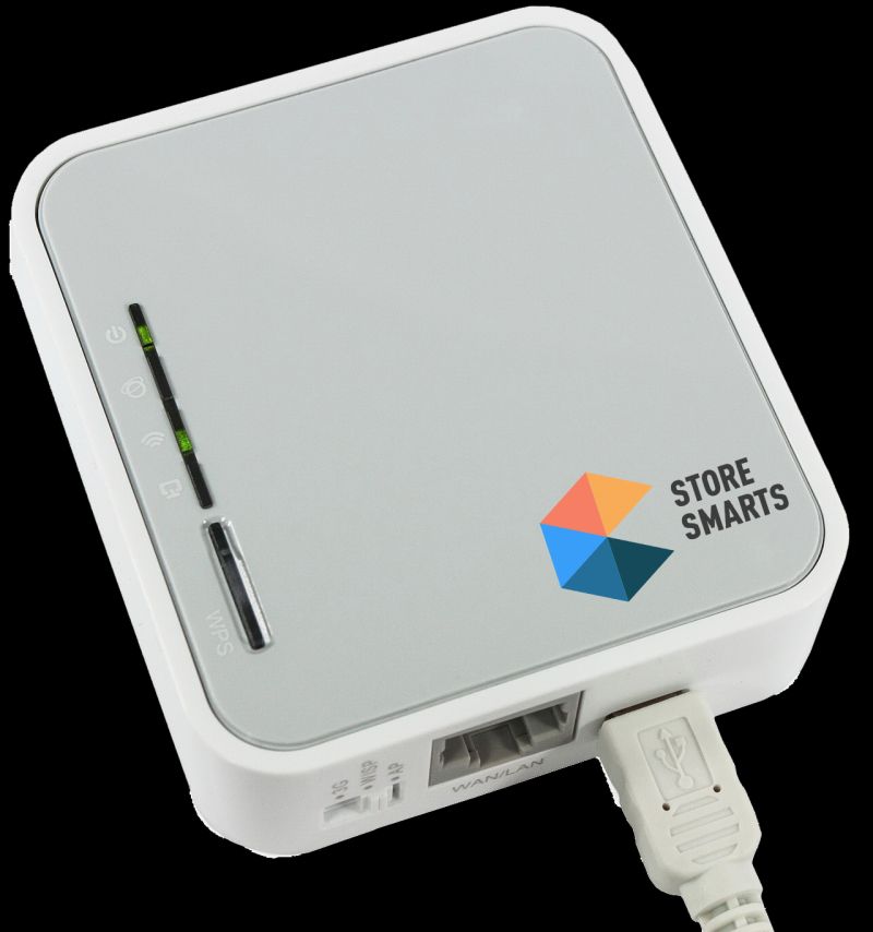 StoreSmarts can be installed on a $30 router or on the store’s computer. Photo: courtesy