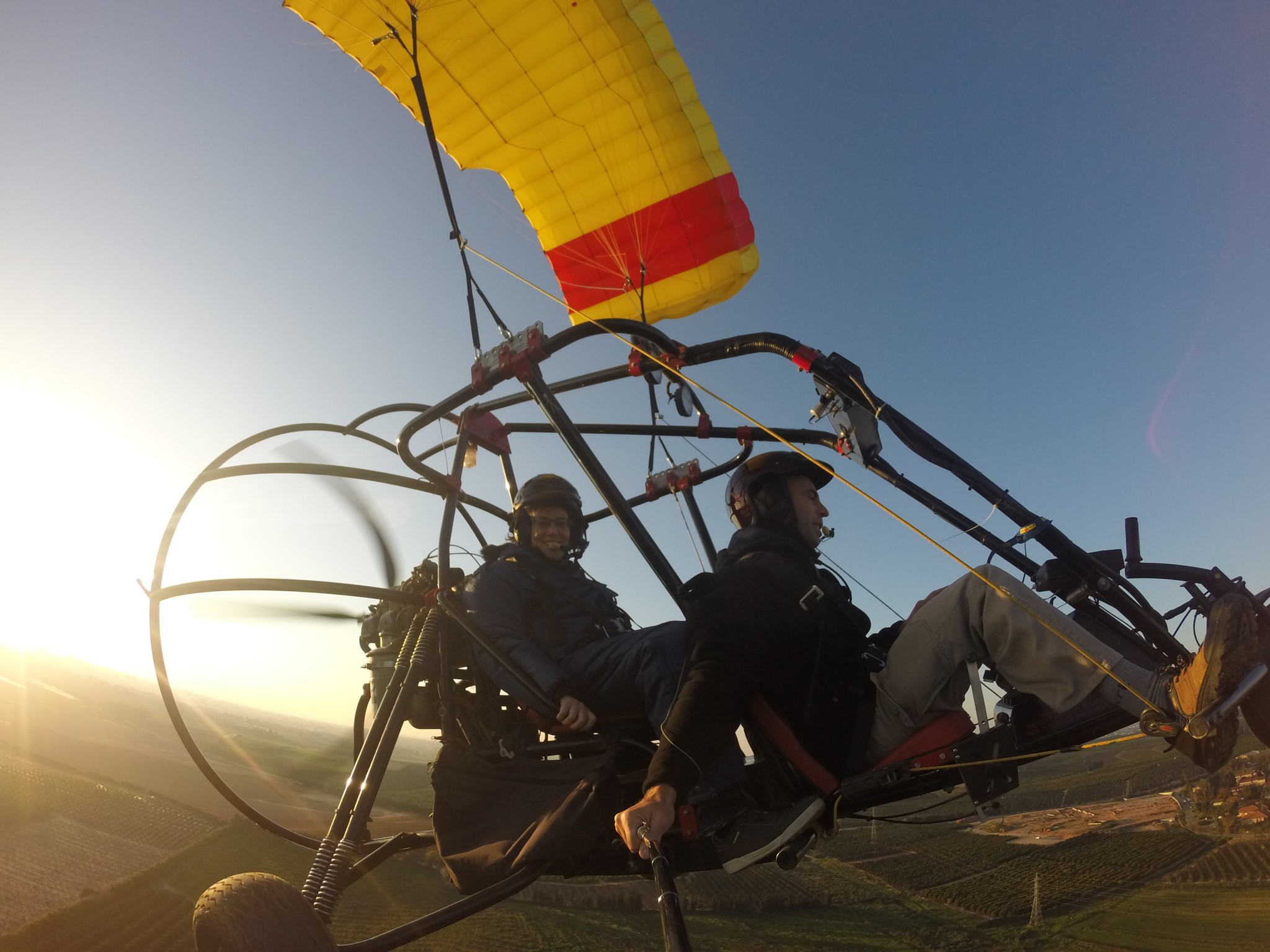 The aircraft is surprisingly sturdy. Photo courtesy of Extreme Israel