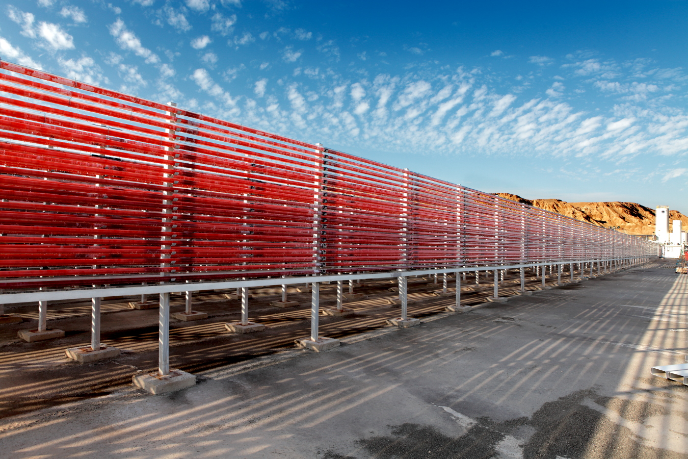 lgatechnologies, in Israel’s Arava desert, is a pioneer in producing astaxanthin from red microalgae. Photo courtesy