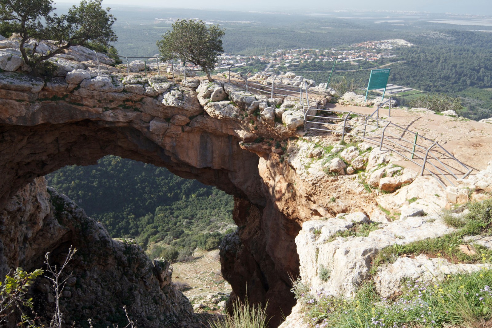 Adamit Park near the Lebanese border. Photo courtesy of Treasures of the Galilee