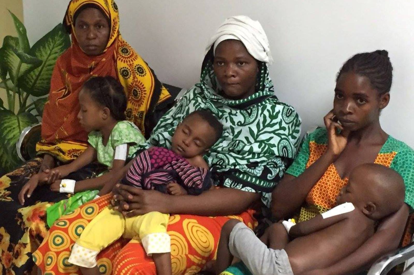 Mothers and children waiting to be evaluated by the Israeli doctors in Tanzania. Photo courtesy of SACH Mothers and children waiting to be evaluated by the Israeli doctors in Tanzania. Photo courtesy of SACH