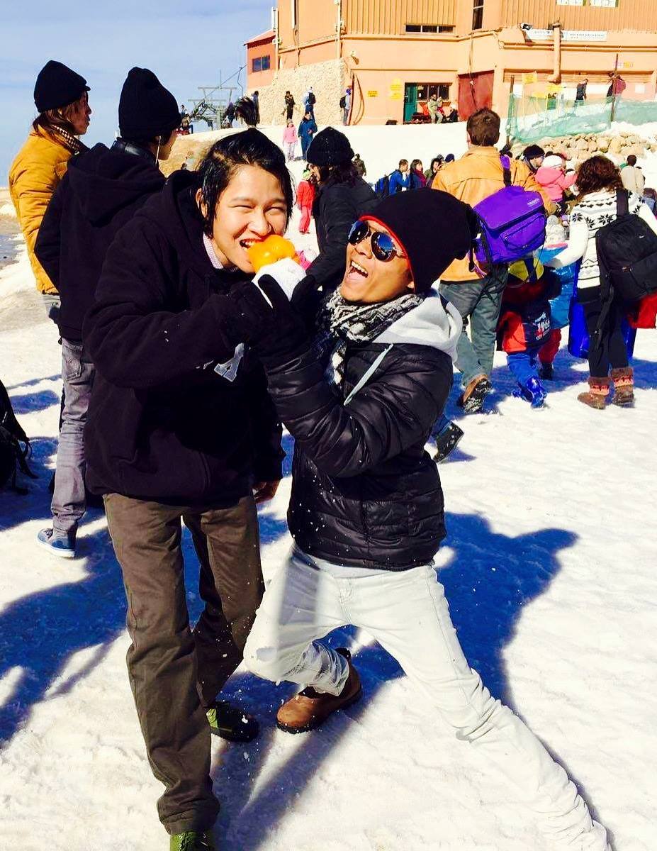 AICAT students have fun at Mount Hermon. Photo: Facebook