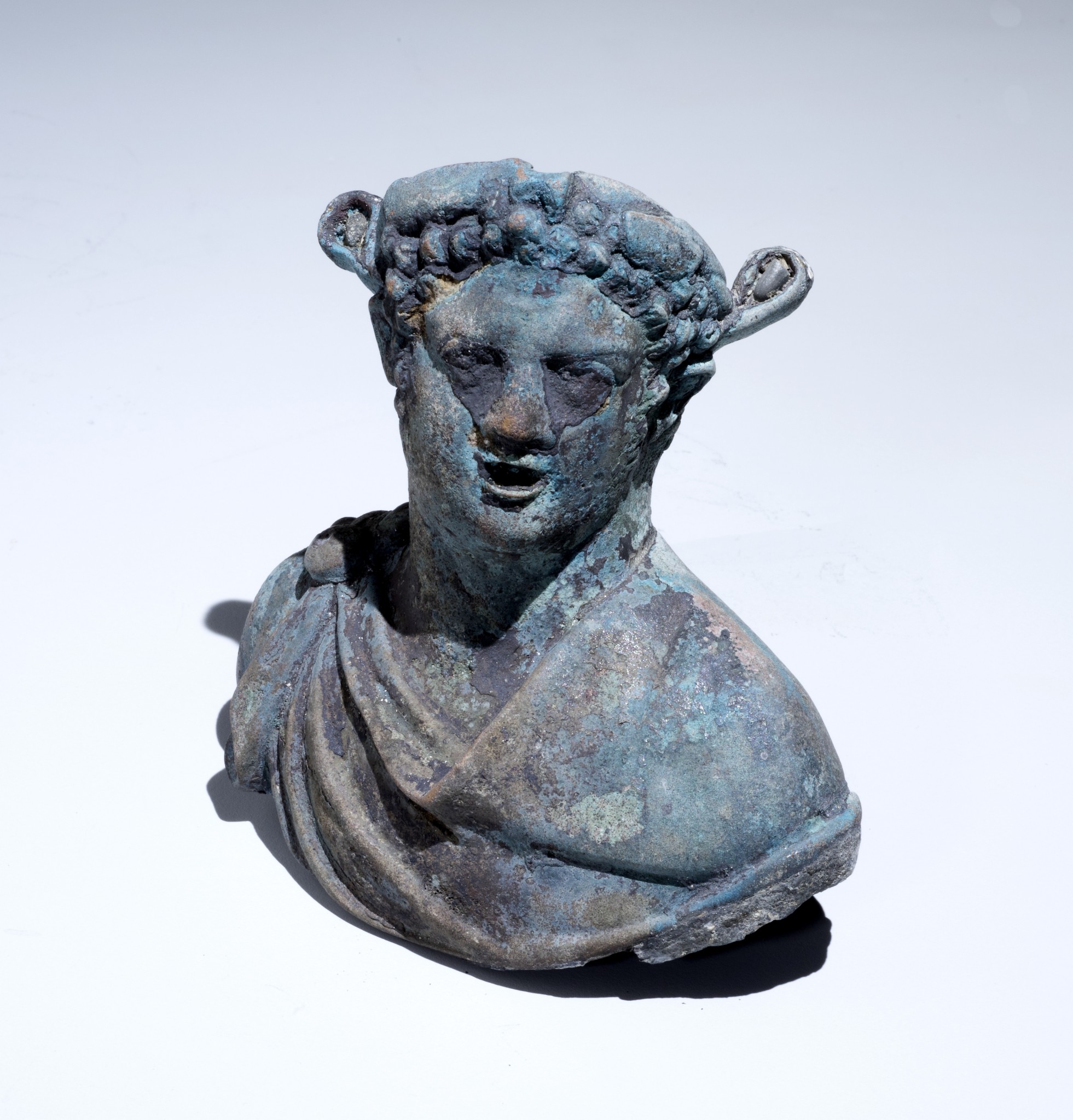 A figurine of Dionysus, the god of wine. Photo courtesy of the Israel Antiquities Authority
