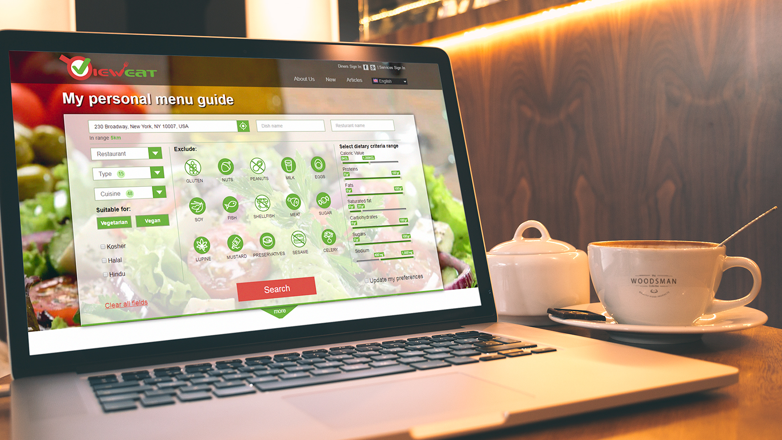 Users can hover to find textual information in addition to the graphics. Photo: courtesy