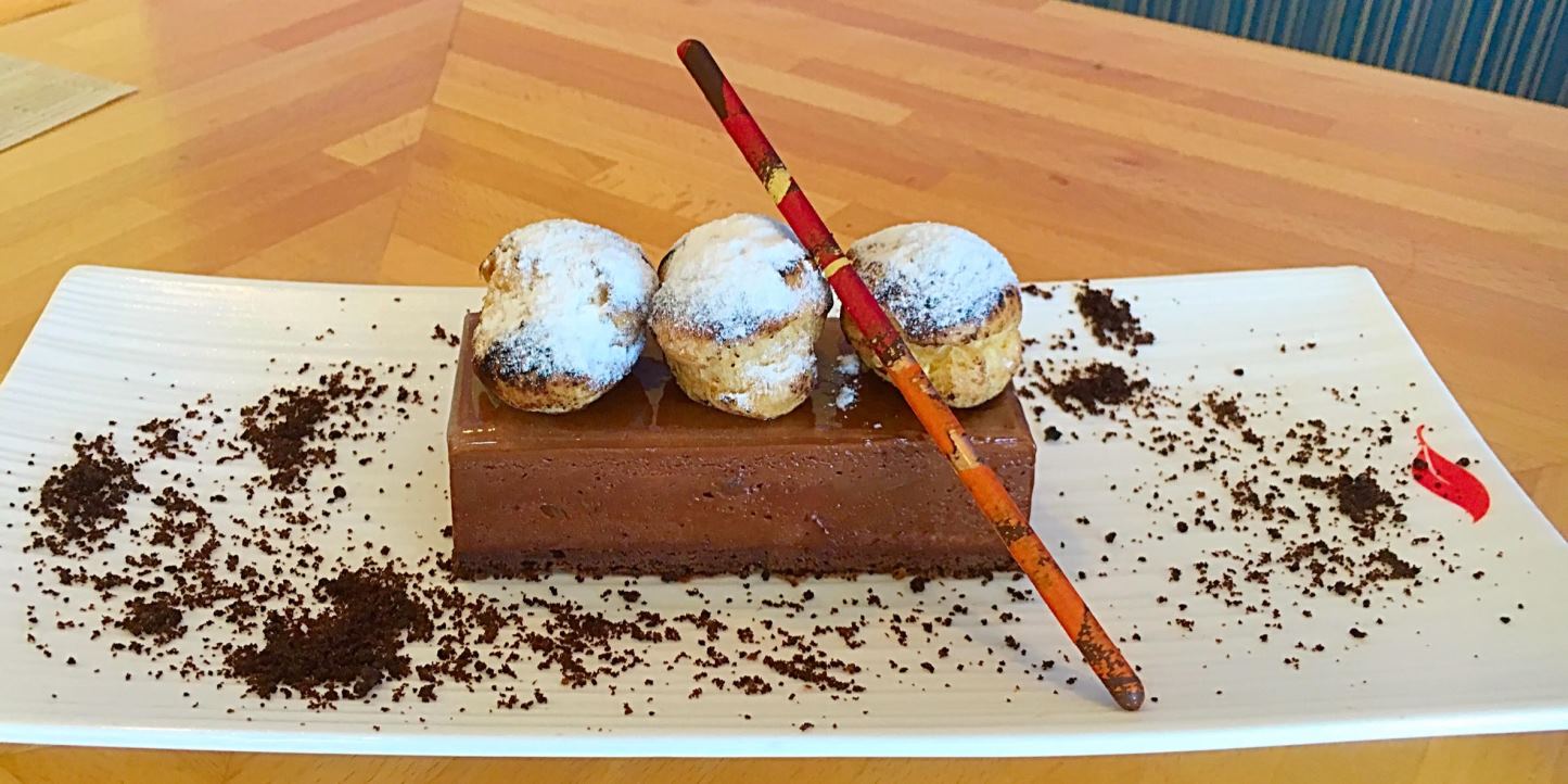 The finished Chocolate Marquis. Photo courtesy of the Tel Aviv Hilton