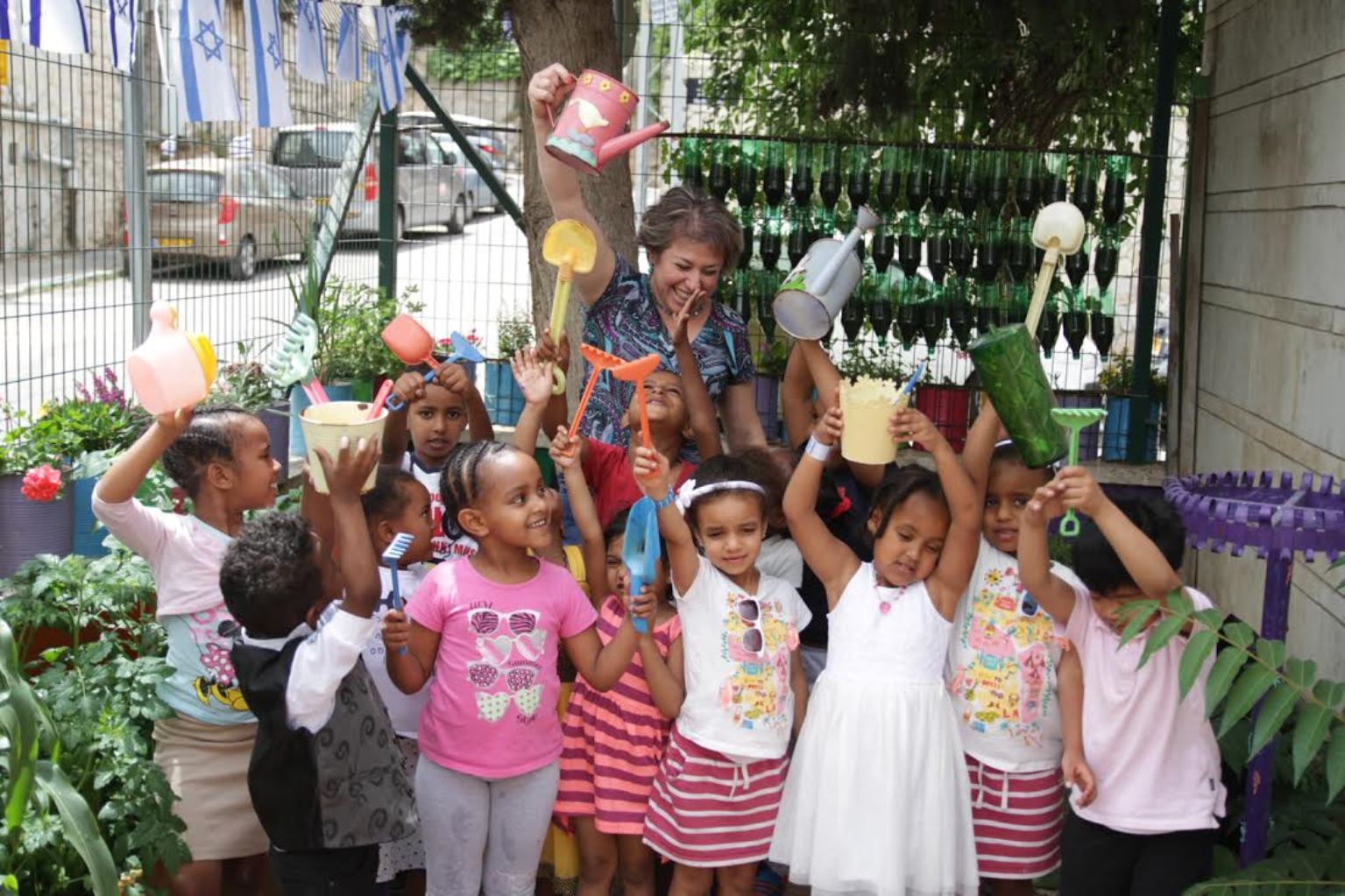 The Social and Environmental Hub’s Sustainable Gardens in Kindergartens program is a hit. Photo: courtesy