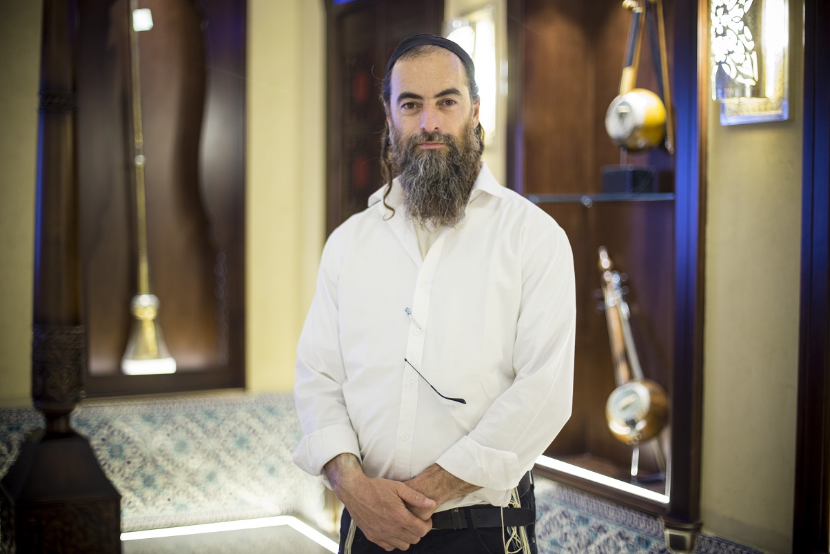 Eldad Levy, director of the Hebrew Music Museum. Photo: courtesy