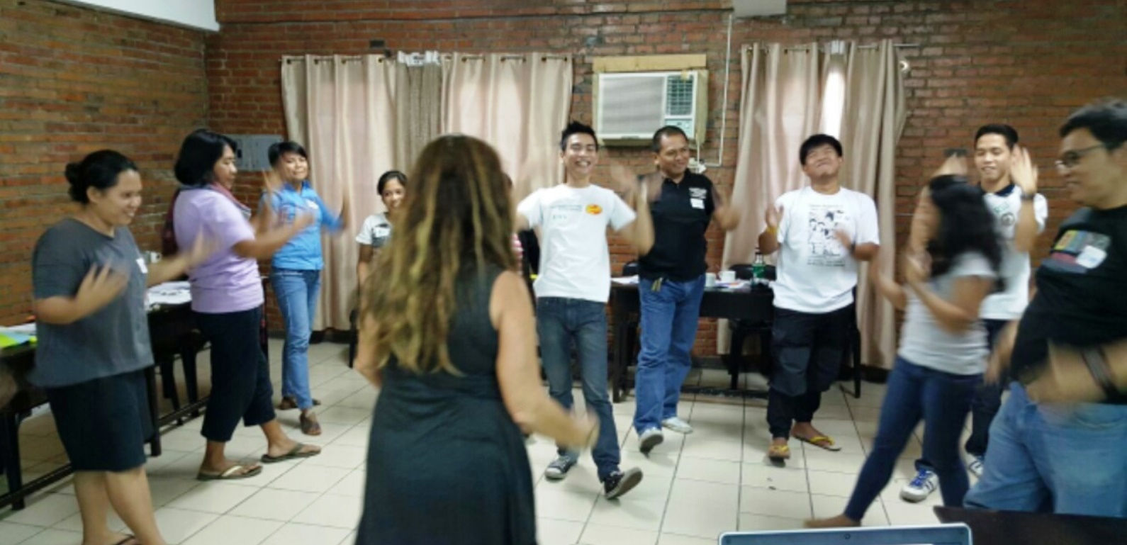 ITC trauma and resilience training in the Philippines. Photo: courtesy ITC trauma and resilience training in the Philippines. Photo: courtesy