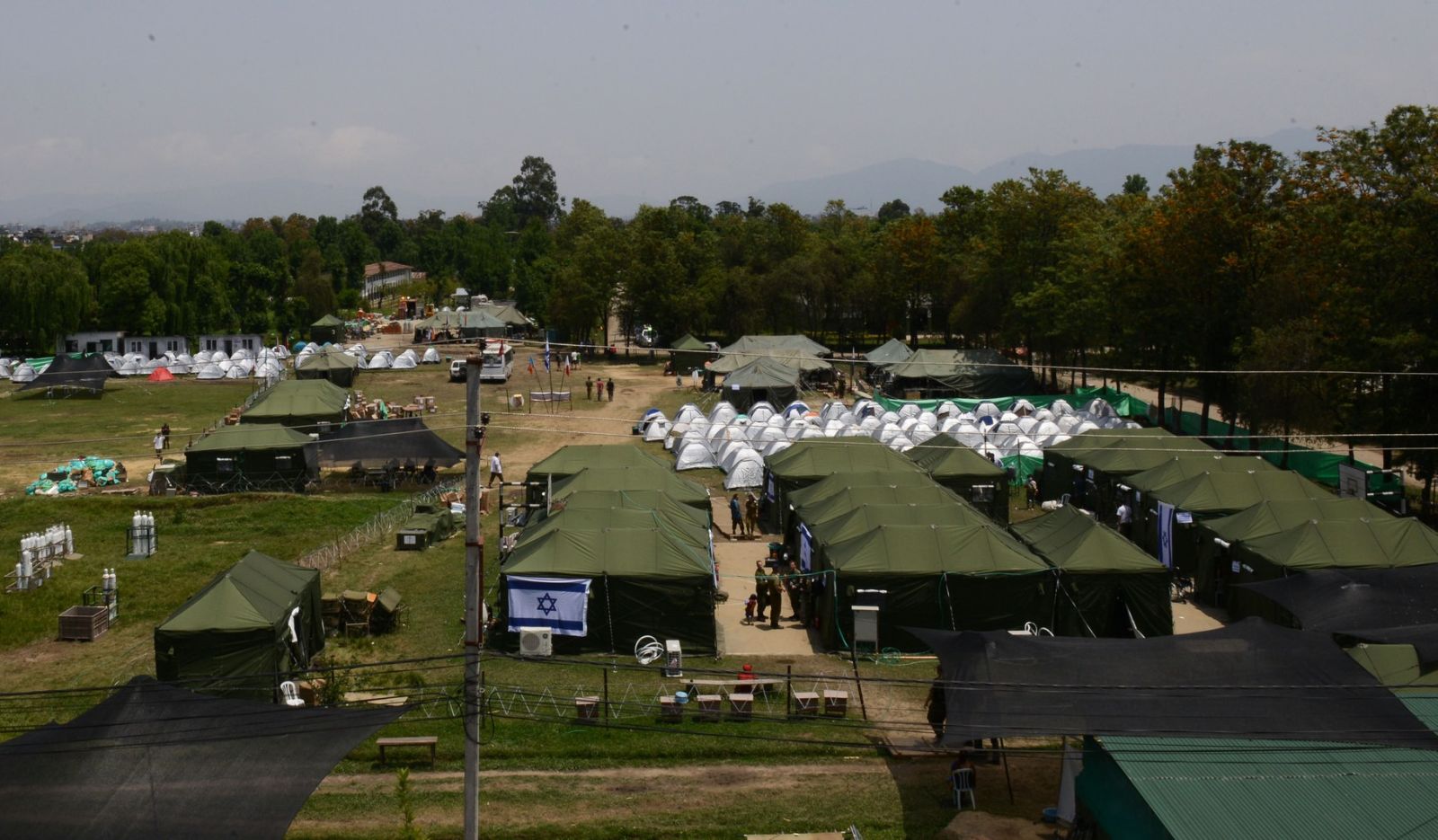 The IDF field hospital in Nepal. Photo: courtesy