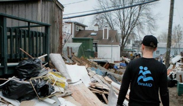 Destruction in New Jersey. Photo by Miki Alon/IsraAID