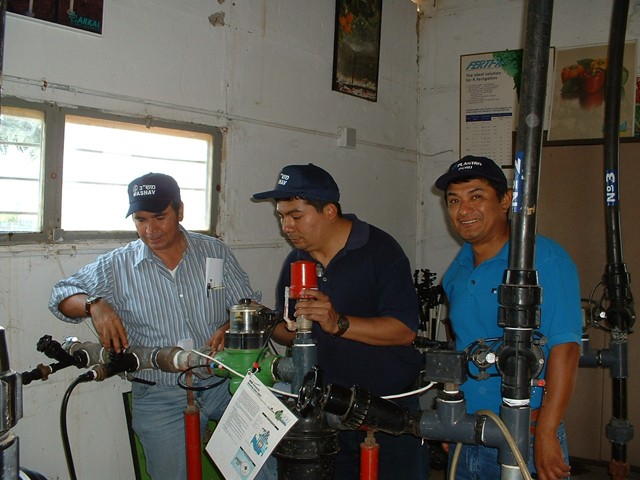 MASHAV’s advanced irrigation course for foreign farmers at Israel’s Center for International Agricultural Development Cooperation (CINADCO). Photo: courtesy MASHAV’s advanced irrigation course for foreign farmers at Israel’s Center for International Agricultural Development Cooperation (CINADCO). Photo: courtesy