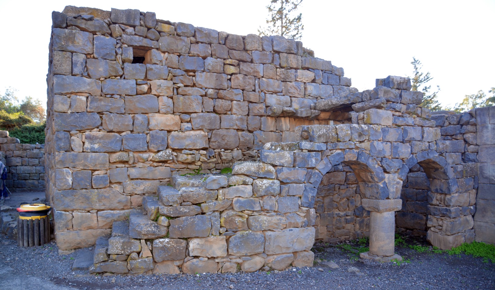 A restored stone house in the Talmudic village in Katzrin. Photo via BibleWalks.com
