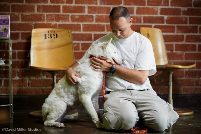  Miley was subsisting in a trash heap before Eldad Hagar rescued him. Photo by David Miller Studios