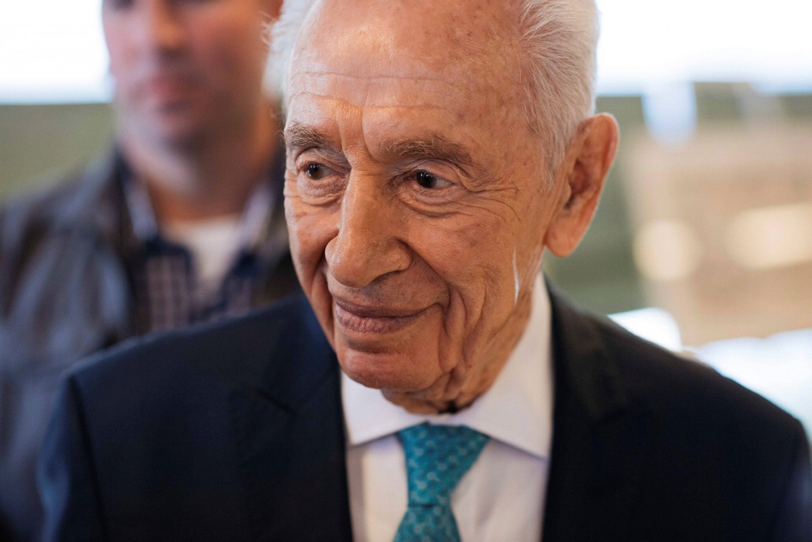 Former Israeli president Shimon Peres in June this year. Photo by Ben Kelmer/FLASH90 Former Israeli president Shimon Peres in June this year. Photo by Ben Kelmer/FLASH90