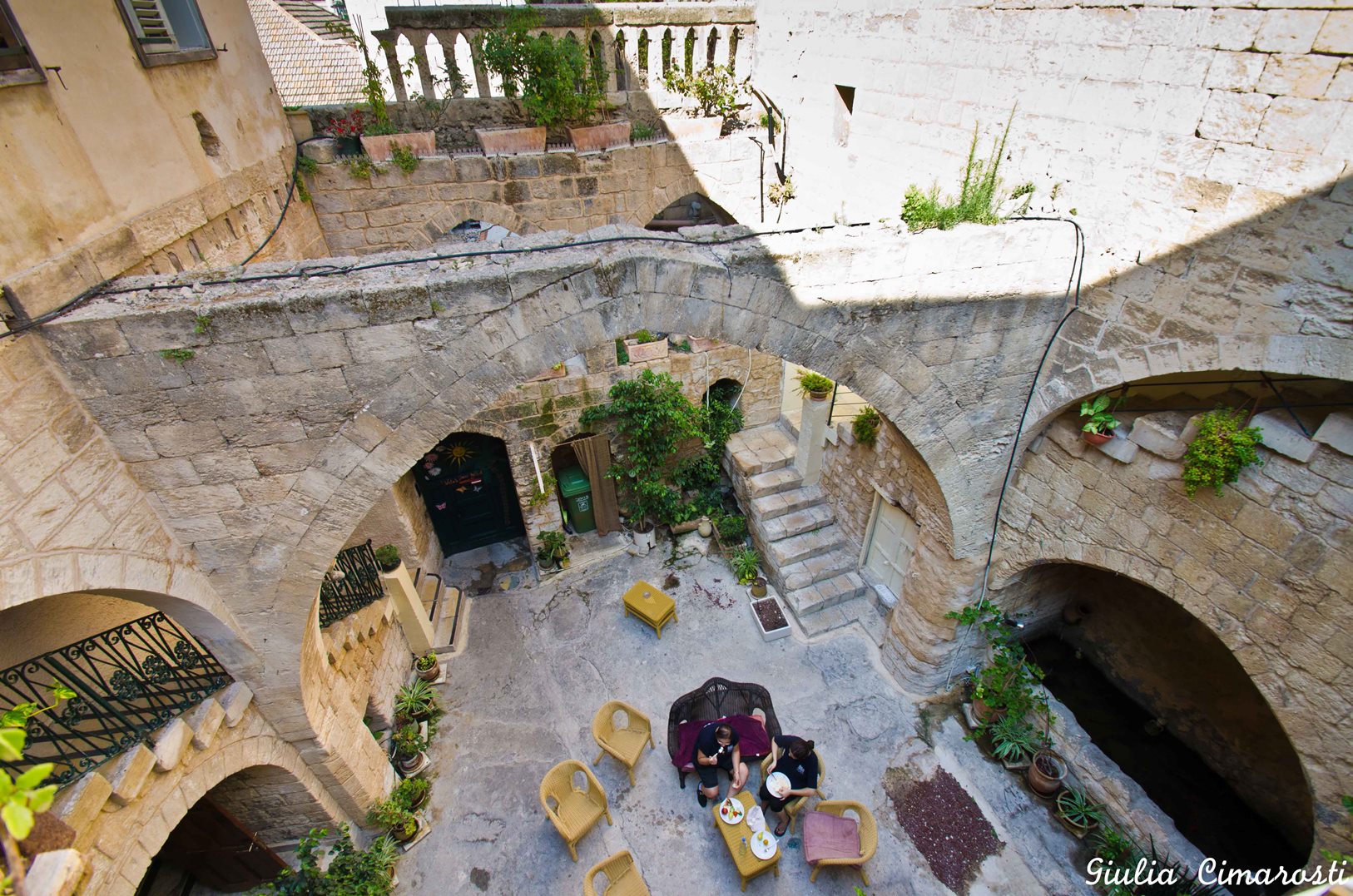 Overview of Fauzi Azar Inn, Nazareth. Photo by Giulia Cimarosti/TravelReportage.com