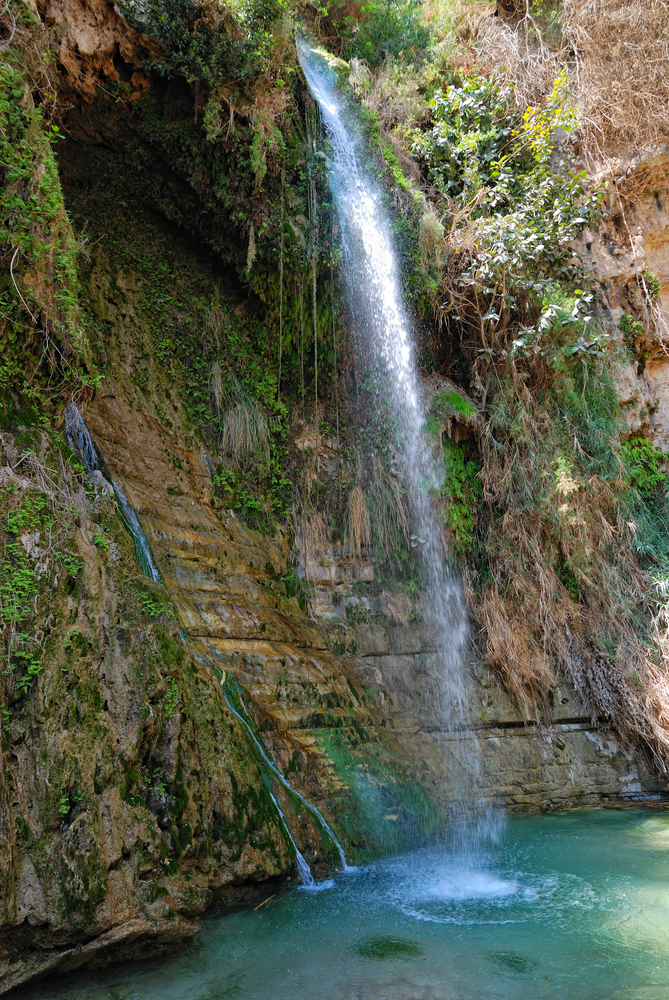 David’s Waterfall in Ein Gedi. Photo by Shutterstock