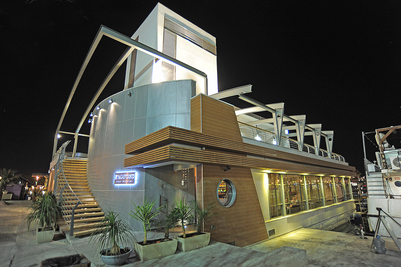 Pago Pago in the Eilat Marina. Photo via Eilateries.com Pago Pago in the Eilat Marina. Photo via Eilateries.com