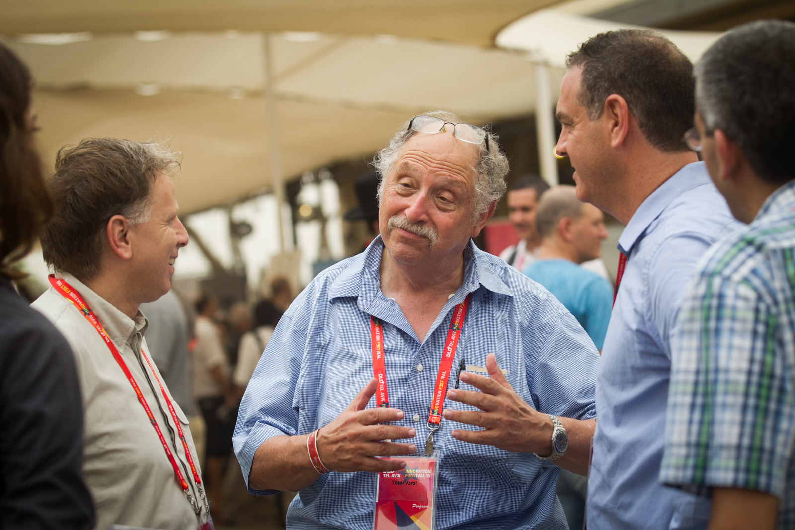 Yossi Vardi at the DLD Tel Aviv Digital Conference, Israel's largest international high-tech gathering. Photo by Miriam Alster/FLASH90 Yossi Vardi at the DLD Tel Aviv Digital Conference, Israel's largest international high-tech gathering. Photo by Miriam Alster/FLASH90