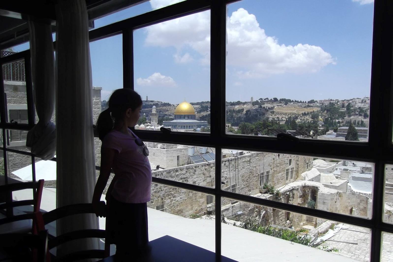 View from the Quarter Café. Photo by Sharona Liman/Sites and Hikes View from the Quarter Café. Photo by Sharona Liman/Sites and Hikes