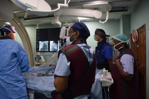 Giving life at the Jakaya Kikwete Cardiac Institute. Photo courtesy of SACH