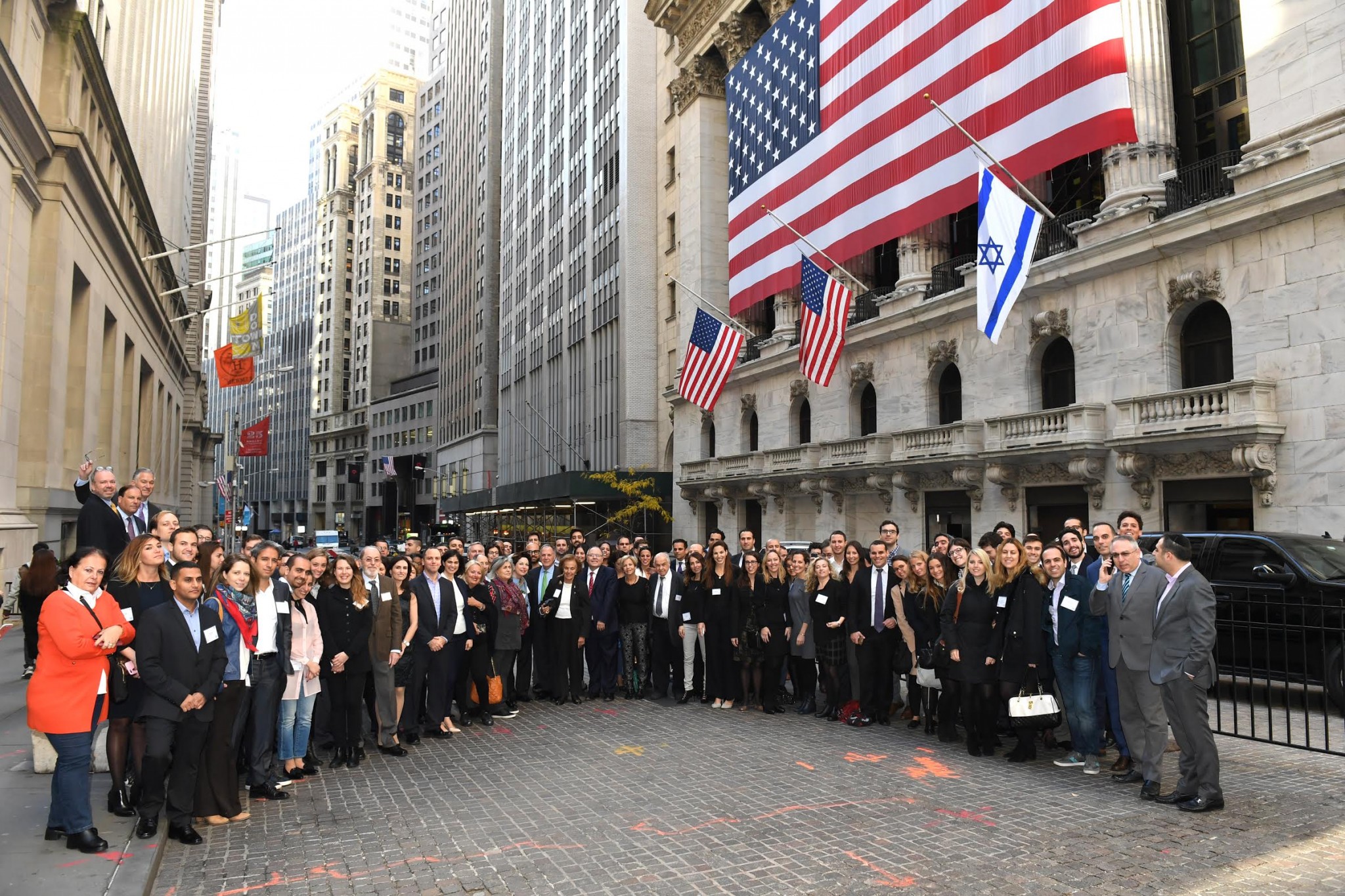 Israel Day at the NYSE. Photo by Shahar Azran