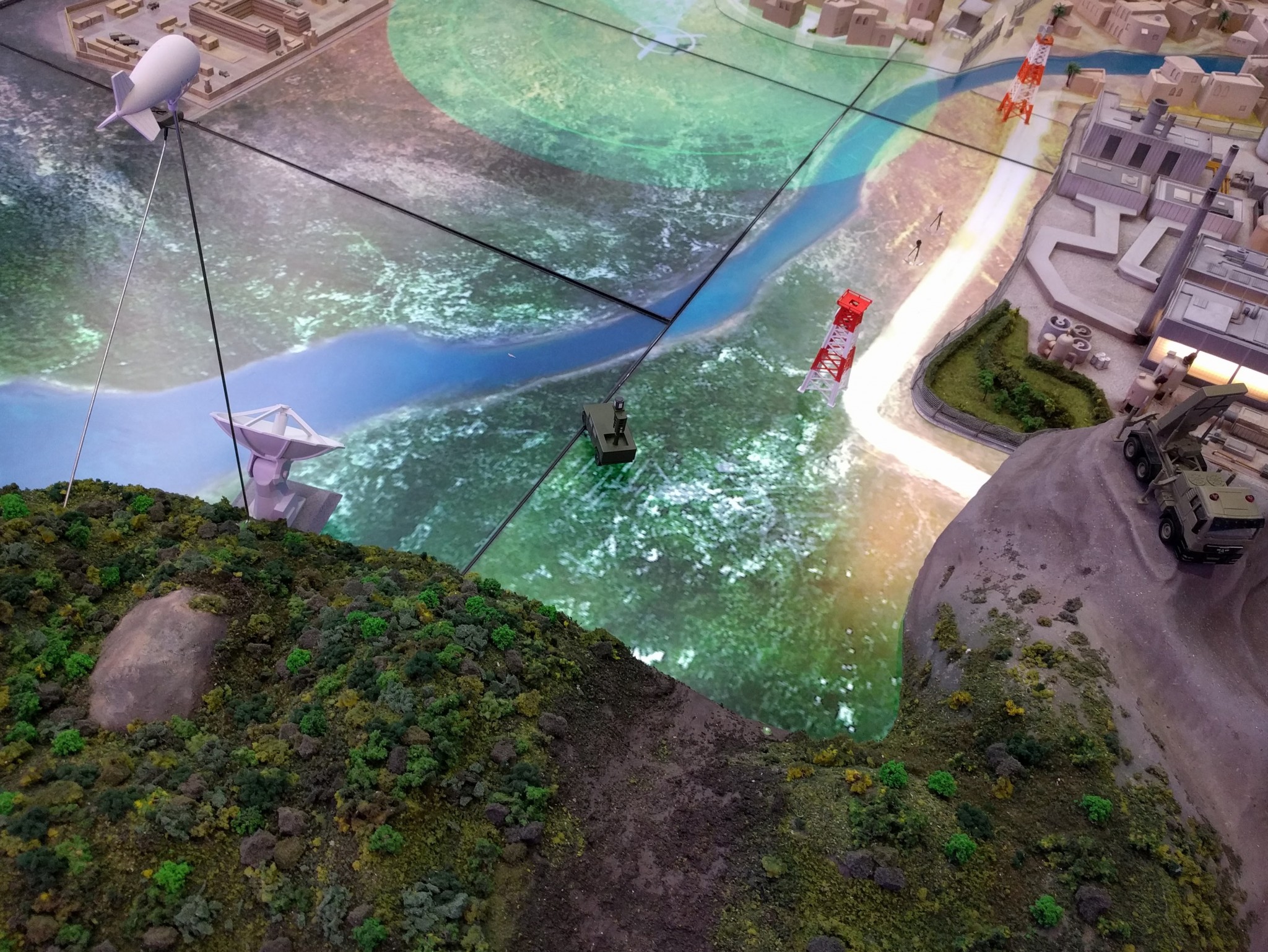 Israel Aerospace Industries critical infrastructure model at the 2016 HLS and Cyber conference in Tel Aviv. Photo by Viva Sarah Press Israel Aerospace Industries critical infrastructure model at the 2016 HLS and Cyber conference in Tel Aviv. Photo by Viva Sarah Press