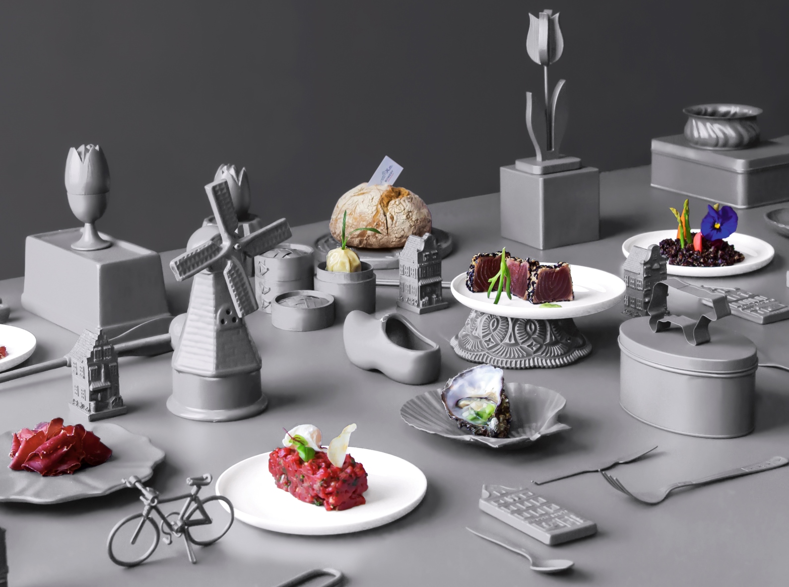 Sweet Sins, a culinary exhibition by chef Ido Garini. Photo: courtesy