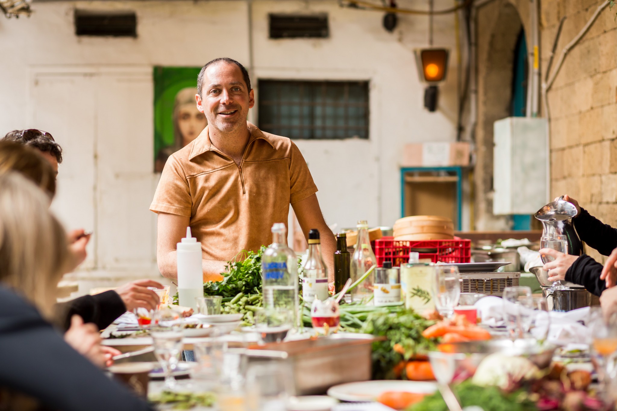 Chef Nir Zook of Mapu in Jerusalem. Photo by Tomer Foltyn