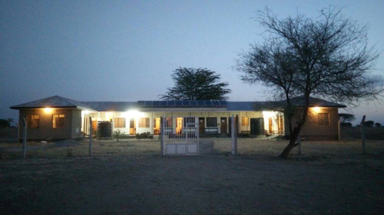 Nkaiti Medical Center, lit up at night for the very first time thanks to Israeli engineering students. Photo via Facebook Nkaiti Medical Center, lit up at night for the very first time thanks to Israeli engineering students. Photo via Facebook