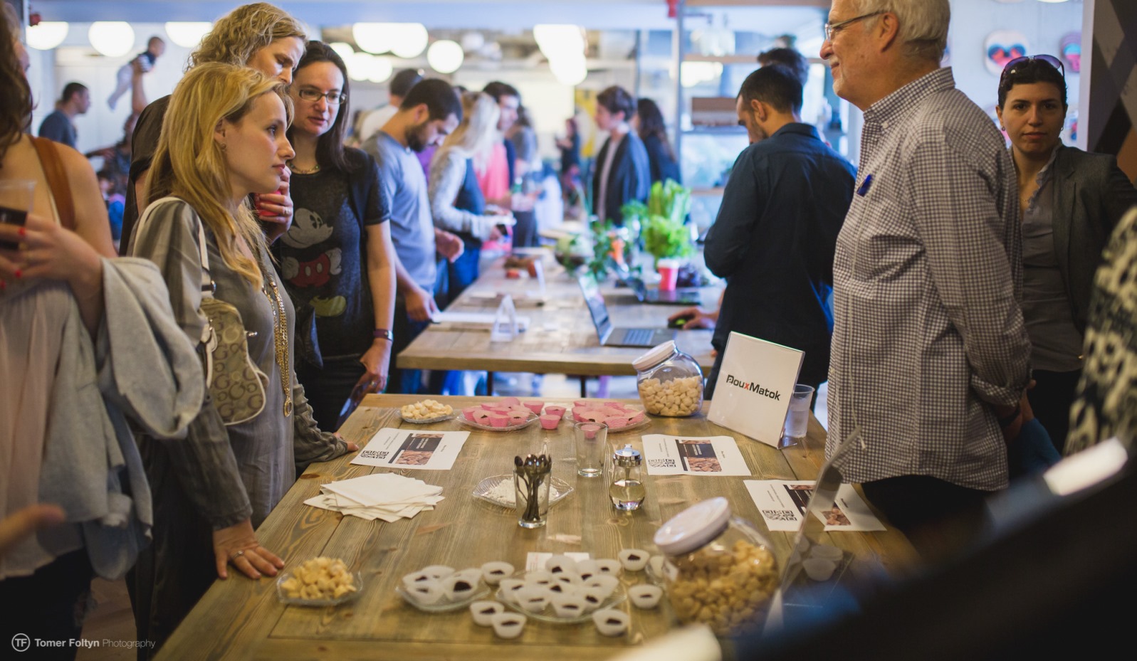 Food innovation on display in Jerusalem. Photo by Tomer Foltyn