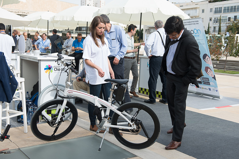 Smart transportation ideas were displayed at the Fuel Choices Summit 2016. Photo: courtesy