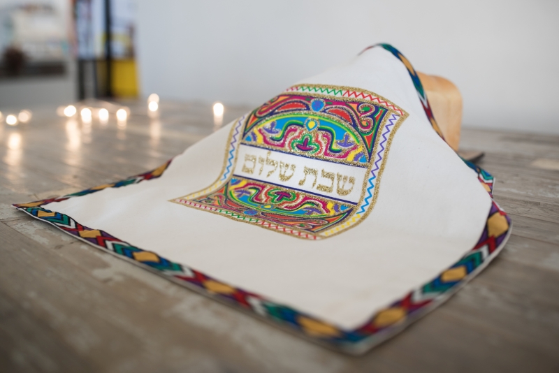 Handmade challah covers by Ethiopian-Jewish women. Photo courtesy of Buy for Good Handmade challah covers by Ethiopian-Jewish women. Photo by chicbox everyday photography