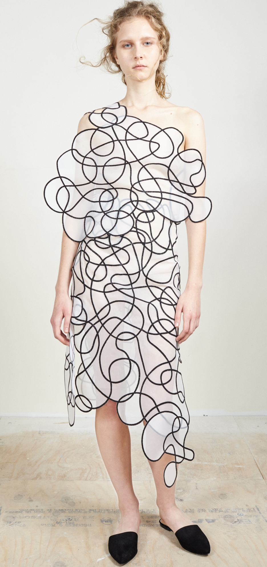 Off-Line is decorated with Swarovsky crystals. Photo by Ryan Duffin Off-Line is decorated with Swarovsky crystals. Photo by Ryan Duffin