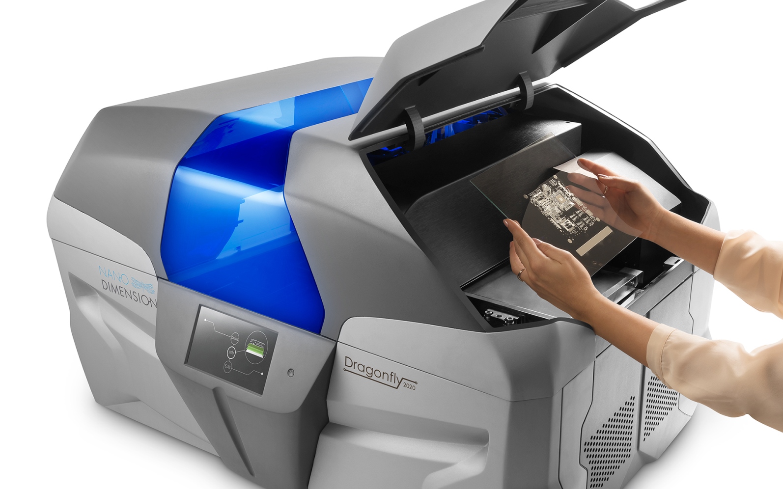 Nano Dimension’s DragonFly 3D printer. Photo courtesy Nano Dimension’s DragonFly 3D printer. Photo courtesy