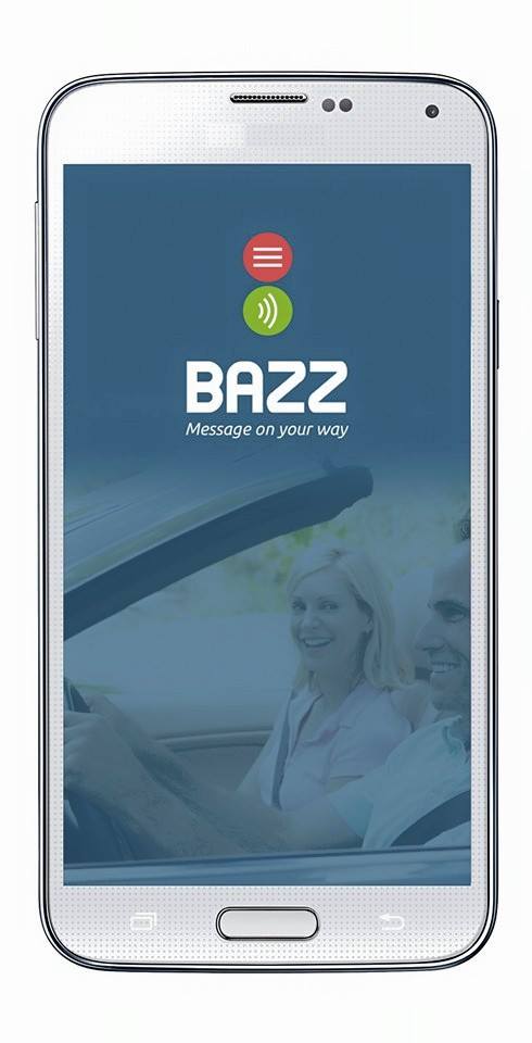 Bazz aims to reduce accidents caused by driving and texting. Screenshot courtesy of E.Soof