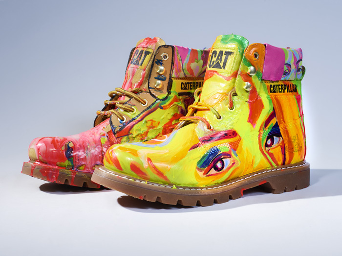 Russia's Boris Ponomarev redesigned these boots. Photo from catfootwear.com Russia's Boris Ponomarev redesigned these boots. Photo from catfootwear.com