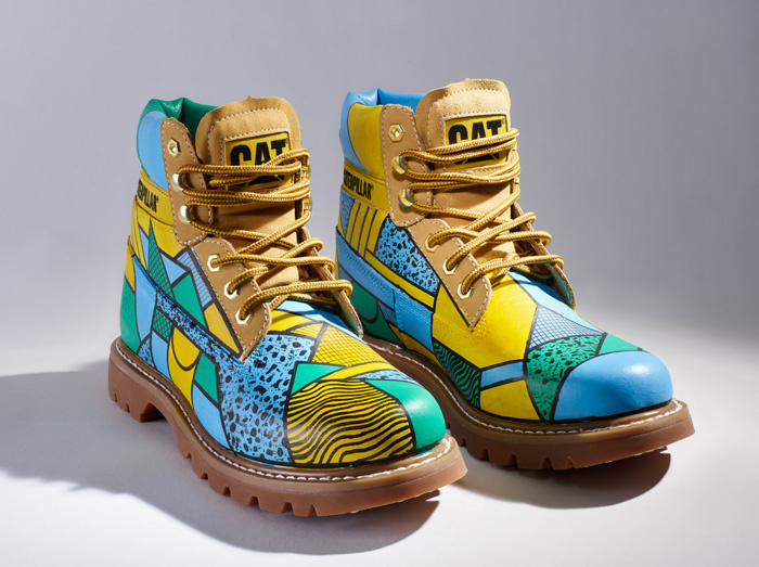 Rob Lowe (England) offers his version of a CAT boot. Photo from catfootwear.com Rob Lowe (England) offers his version of a CAT boot. Photo from catfootwear.com