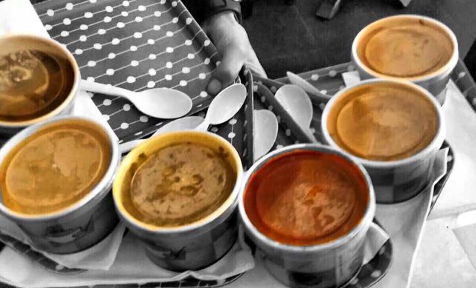 Dishing up soup at Zuppa. Photo via Facebook