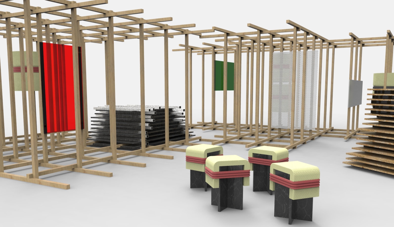 Itai Ohaly’s Product Design Island will function as a dynamic interactive display space where new objects will be created for visitors to Jerusalem Design Week. Photo: courtesy