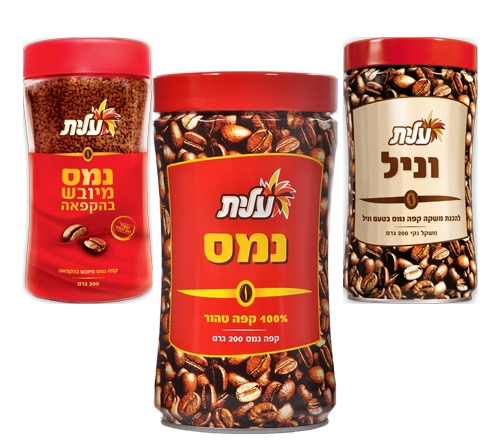 Elite powdered coffee, a standard in all Israeli offices, continues to thrive. Photo courtesy of Strauss Group