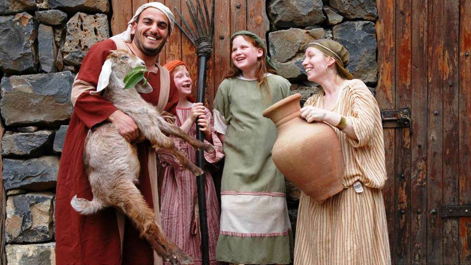 Tour a reconstructed Talmudic village at Ancient Katzrin Park. Photo via Facebook