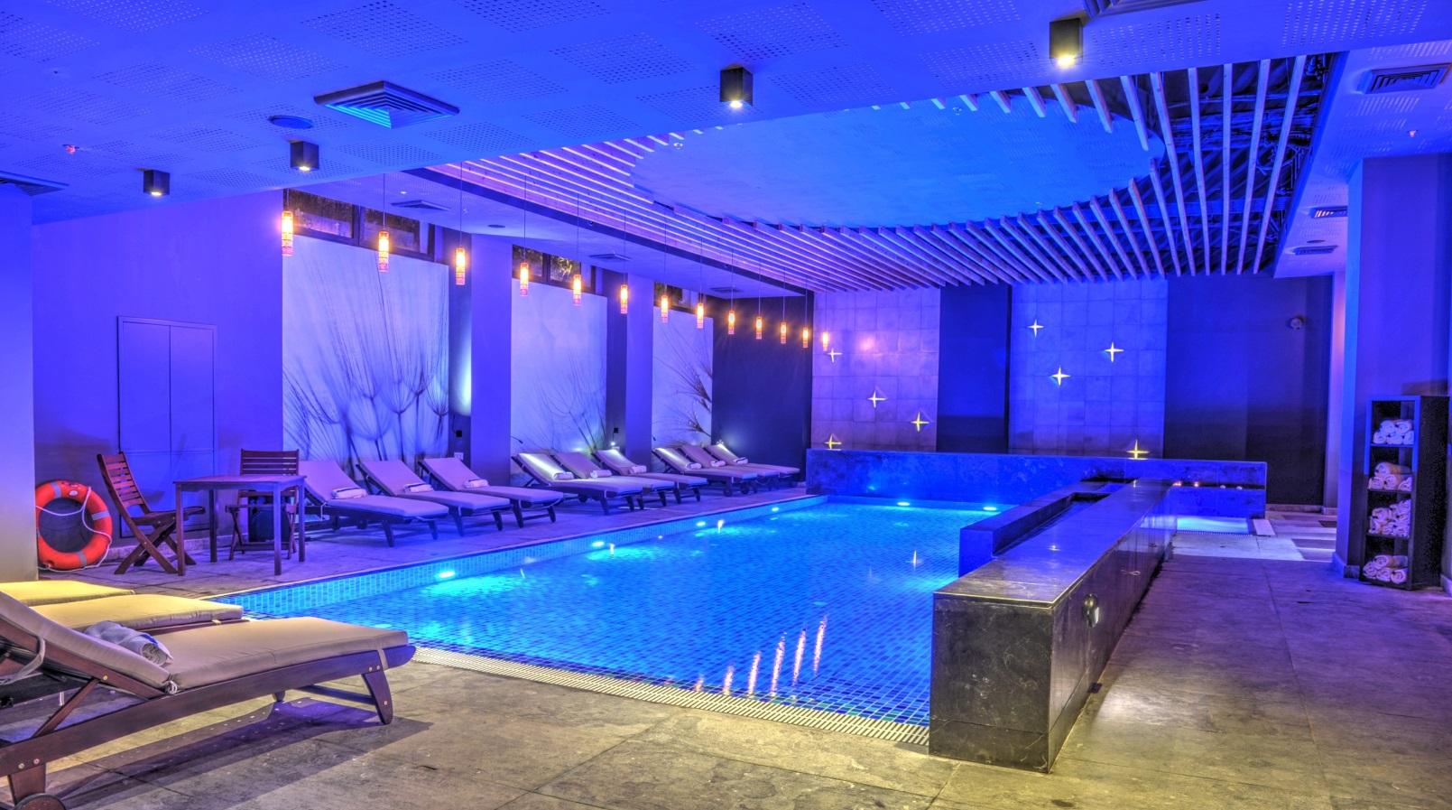The indoor pool at Sea Life Spa Hotel, Nahariya. Photo: courtesy