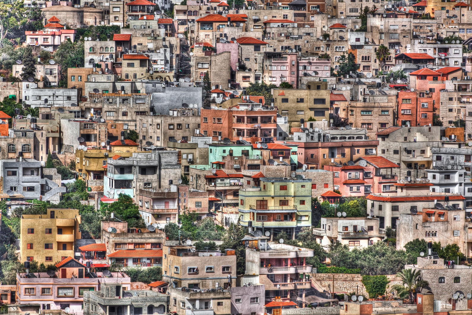 “Summer, Umm el Fahem” by Ammar Younis. Courtesy of Passage to Israel