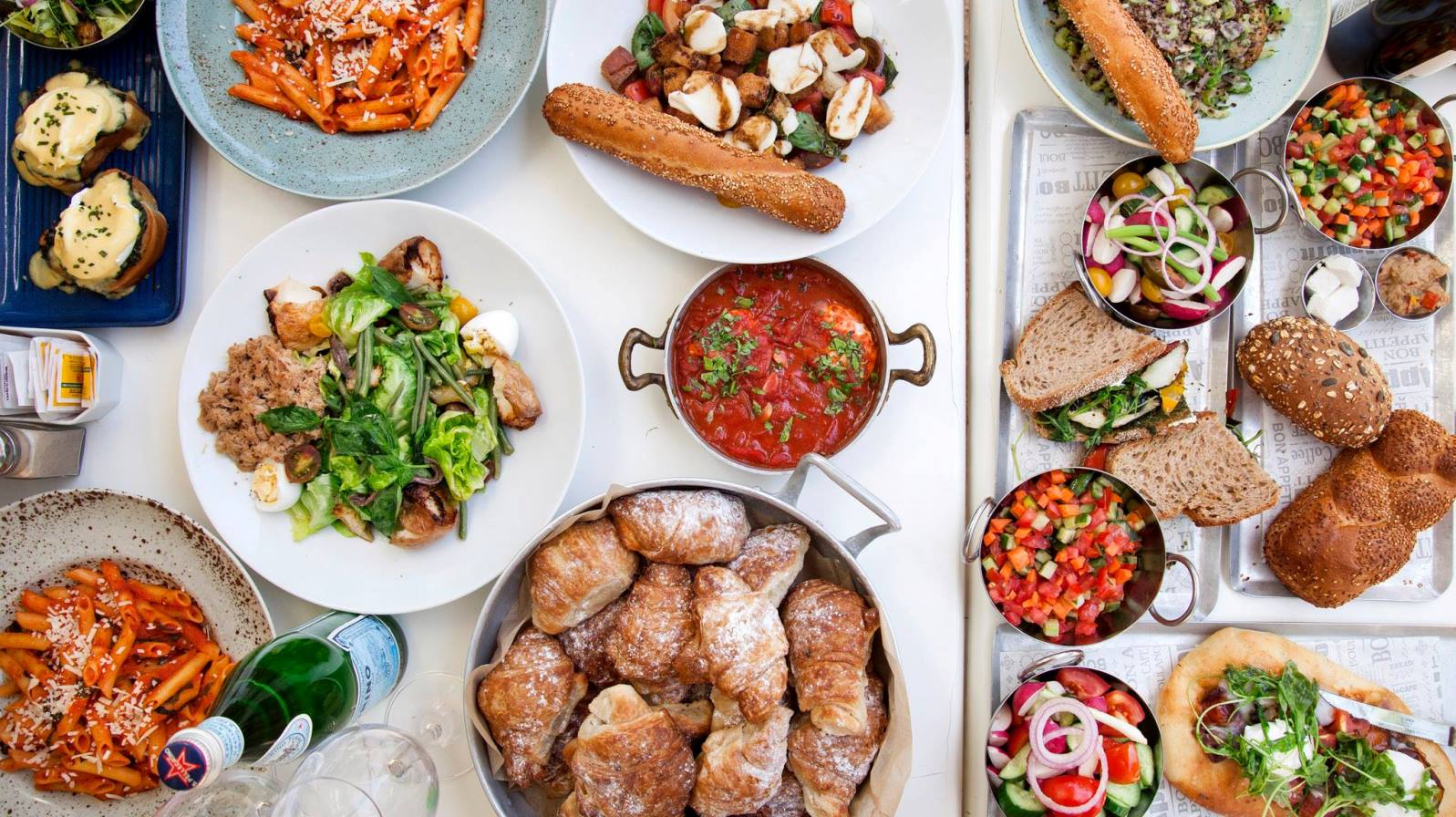 Dishes prepared at Mata’im in Zichron Ya’akov. Photo courtesy of Dualis Social Investment Fund